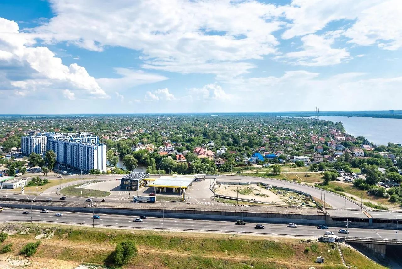 Новая Квартира С Видом На Днепр Жк Заречный Apartment Kyiv 0*,  Ukraine