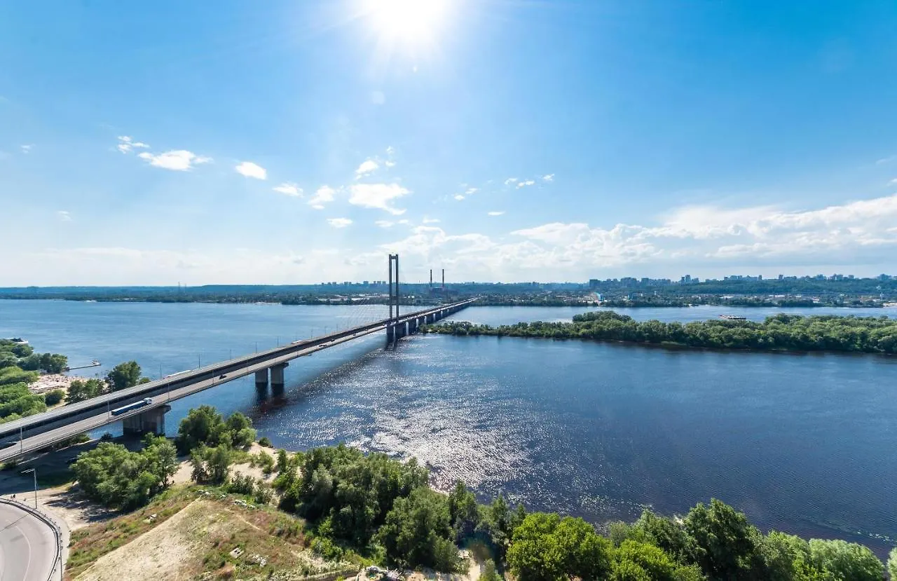 Новая Квартира С Видом На Днепр Жк Заречный Apartment Kyiv 0*,