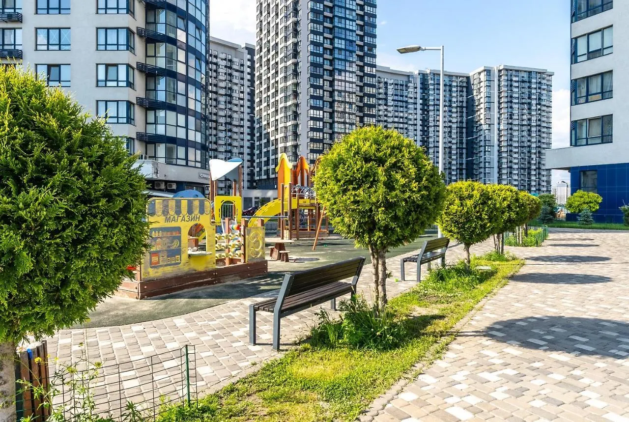 Новая Квартира С Видом На Днепр Жк Заречный Apartment Kyiv Ukraine