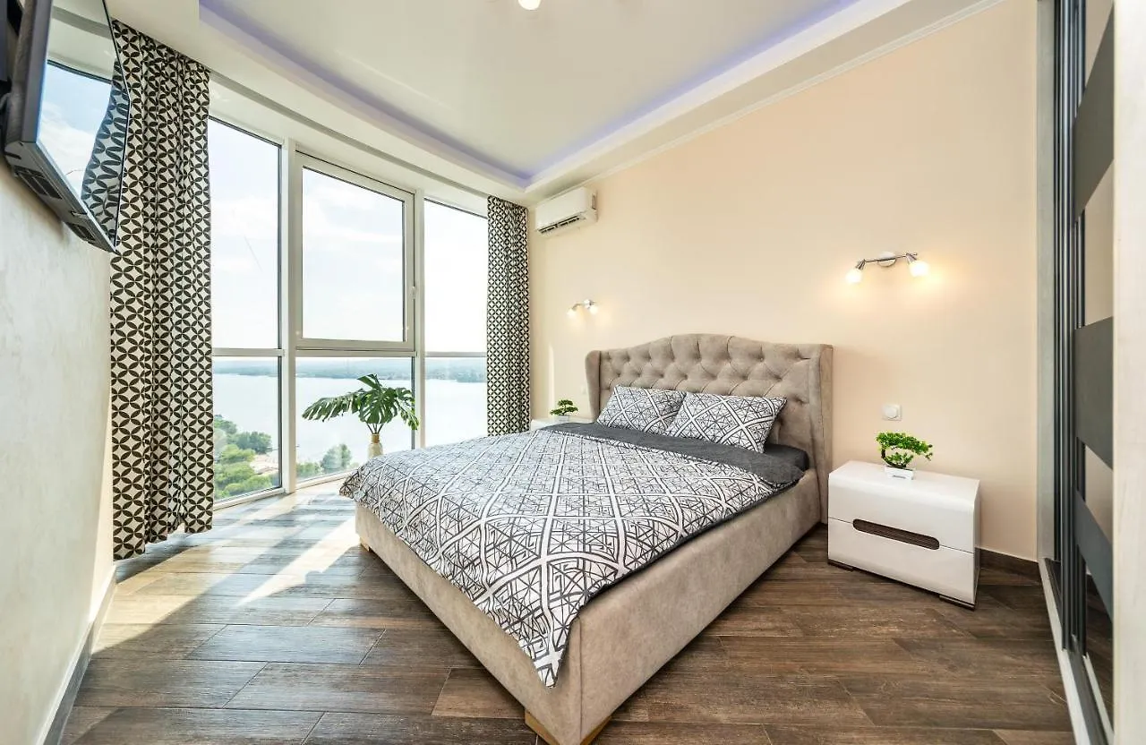 Новая Квартира С Видом На Днепр Жк Заречный Apartment Kyiv